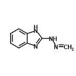 CAS 登录号：113423-96-4， 甲醛1H-苯并咪唑-2-基腙