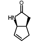 CAS 登录号：113466-88-9， (3aR,6aS)-3,3A,4,6A-四氢环戊烯并[b]吡咯-2(1H)-酮
