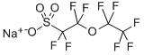 CAS#: 113507-87-2, 1,1,2,2-Tetrafluoro-2-(1,1,2,2,2-Pentafluoroethoxy)-Ethanesulfonic Acid Sodium Salt (1:1)