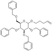 CAS#: 113533-73-6, 4-Penten-1-Yl 2,3,4,6-Tetra-O-Benzyl-D-Glucopyranoside