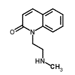 CAS 登录号：113582-25-5， 1-[2-(甲基氨基)乙基]-2(1H)-喹啉酮