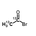 CAS 登录号：113638-93-0， (<sup>13</sup>C<sub>2</sub>)乙酰基溴化物
