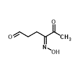 CAS 登录号：113737-91-0， (4Z)-4-(羟基亚胺)-5-氧代己醛