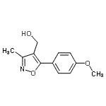 CAS 登录号：113841-95-5， [5-(4-甲氧基苯基)-3-甲基-1,2-恶唑-4-基]甲醇