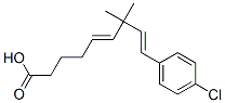 CAS 登录号:113849-15-3, 9-(4-氯苯基)-7,7-二甲基-5,8-壬二烯酸
