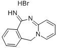CAS 登录号：113918-51-7， 吡啶并[1,2-b][2,4]苯并二氮杂卓-6(11H)-亚胺氢溴酸盐
