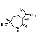 CAS 登录号：114048-88-3， (3S,6R)-3-异丙基-6-甲基-氮杂环庚-2-酮