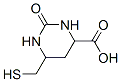 CAS 登录号:114132-84-2, 4-羧基-6-(巯基甲基)-3,4,5,6-四氢嘧啶-2(1H)-酮