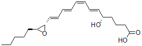 CAS 登录号：114144-28-4， [2S-[2a(5R*,6E,8Z,10E,12E),3b]]-5-羟基-13-(3-戊基环氧乙烷基)-6,8,10,12-十三碳四烯酸
