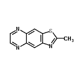 CAS 登录号：114306-15-9， 2-甲基[1,3]噻唑并[4,5-g]喹喔啉