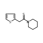 CAS 登录号：114373-81-8， 1-(1-哌啶基)-2-(2-噻吩基)乙硫酮