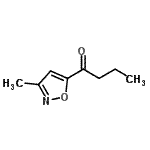 CAS 登录号：114402-52-7， 1-(3-甲基-1,2-恶唑-5-基)-1-丁酮