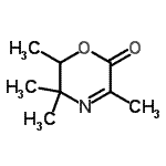 CAS 登录号：114581-80-5， 3,5,5,6-四甲基-5,6-二氢-2H-1,4-恶嗪-2-酮