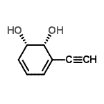 CAS 登录号：114763-29-0， (1S,2R)-3-乙炔基-3,5-环己二烯-1,2-二醇