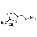 CAS 登录号：114778-50-6， (4R)-4-[(氨基氧基)甲基]-2,2-二甲基-1,3-二氧戊环
