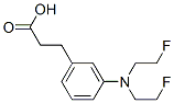 CAS 登录号：1148-78-3， 3-[3-(二(2-氟乙基)氨基)苯基]丙酸