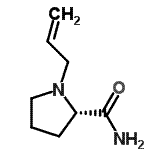 CAS 登录号：114812-43-0， 1-烯丙基-L-脯氨酰胺