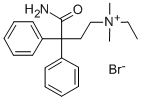 CAS 登录号：115-51-5， (4-氨基-4-氧代-3,3-二苯基丁基)-乙基-二甲基铵溴化物