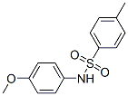 CAS 登录号：1150-26-1， N-(4-甲氧基苯基)-4-甲基苯磺酰胺