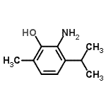 CAS 登录号：115023-79-5， 2-氨基-3-异丙基-6-甲基苯酚