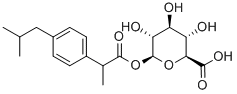 CAS#: 115075-59-7, Ibuprofen Acyl-beta-D-Glucuronide