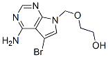 CAS 登录号:115093-88-4, 4-氨基-5-溴-7-(2-羟基乙氧基甲基)吡咯并(2,3-d)嘧啶