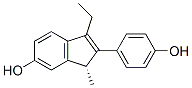 CAS 登录号:115217-03-3, (3R)-1-乙基-2-(4-羟基苯基)-3-甲基-3H-茚-5-醇