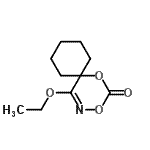 CAS 登录号：115372-96-8， 5-乙氧基-1,3-二氧杂-4-氮杂螺[5.5]十一碳-4-烯-2-酮