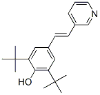 CAS 登录号:115816-05-2, 2,6-二(1,1-二甲基乙基)-4-(2-(3-吡啶基)乙烯基)苯酚
