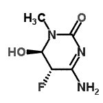 CAS#: 115923-92-7, (5S,6R)-4-Amino-5-Fluoro-6-Hydroxy-1-Methyl-5,6-Dihydro-2(1H)-Pyrimidinone