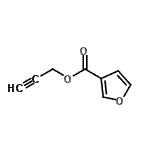 CAS 登录号：116041-58-8， 2-丙炔-1-基3-糠酸酯