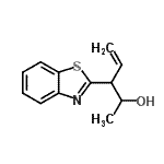 CAS 登录号：116058-96-9， 3-(1,3-苯并噻唑-2-基)-4-戊烯-2-醇