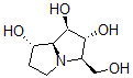 CAS 登录号：116174-63-1， (1R,2R,3R,7S,8S)-3-(羟基甲基)-2,3,5,6,7,8-六氢-1H-吡咯里嗪-1,2,7-三醇
