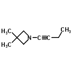 CAS#: 116272-84-5, 1-(1-Butyn-1-Yl)-3,3-Dimethylazetidine