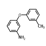CAS 登录号：116289-59-9， 3-(3-甲基苯氧基)苯胺