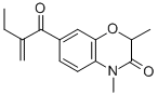 CAS#: 116337-82-7, 2,4-Dimethyl-7-(2-Methylene-1-Oxobutyl)-2H-1,4-Benzoxazin-3(4H)-One