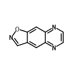 CAS 登录号：116378-71-3， [1,2]恶唑并[4,5-g]喹喔啉