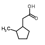 CAS 登录号：116530-98-4， (2-甲基环戊基)乙酸