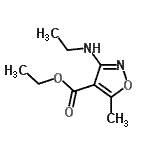 CAS 登录号：116545-16-5， 乙基3-(乙基氨基)-5-甲基-1,2-恶唑-4-羧酸酯