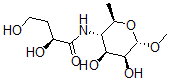 CAS 登录号:116786-66-4, 甲基4,6-二脱氧-4-(3-脱氧甘油特窗酰胺基)吡喃甘露糖苷