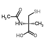 CAS#: 116894-35-0, N-Acetyl-2-Methyl-L-Cysteine