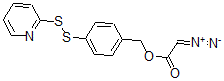 CAS 登录号:117141-32-9, 4-(2'-吡啶基二硫代)苄基重氮基乙酸酯