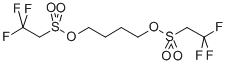 CAS#: 117186-54-6, 1,4-Butanediol Bis(2,2,2-Trifluoroethane Sulphonate)