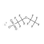 CAS 登录号:117205-07-9, 钾1,1,2,2-四氟-2-(五氟乙氧基)乙烷磺酸酯