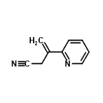 CAS 登录号：117267-60-4， 3-(2-吡啶基)-3-丁烯腈
