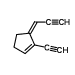 CAS#: 117286-09-6, (5Z)-1-Ethynyl-5-(2-Propyn-1-Ylidene)Cyclopentene