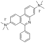CAS 登录号:117345-88-7, N,N,N,N',N',N'-六甲基-6-苯基-3,8-菲啶二铵二碘化物