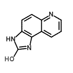 CAS#: 117416-41-8, 1,3-Dihydro-2H-Imidazo[4,5-f]Quinolin-2-One
