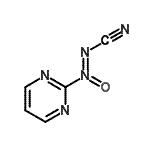 CAS 登录号：117539-78-3， 2-嘧啶基-二氮烯甲腈2-氧化物