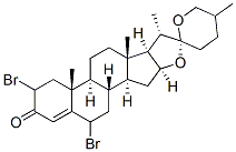 CAS#: 117572-30-2, 2,6-Dibromospirost-4-Ene-3-One